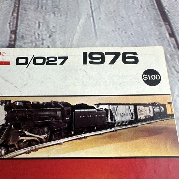 1976 Lionel 0/027 Train Catalog‎ Nice Johnny Cash TV Ad On Back - Picture 5 of 5